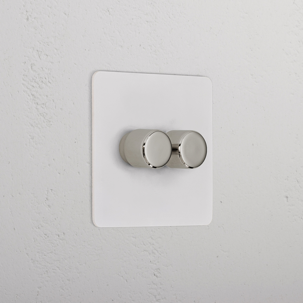 2G Dimmer Switch _ Paintable Polished Nickel