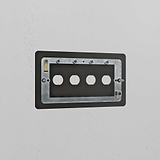 4G Switch Plate - Bronze