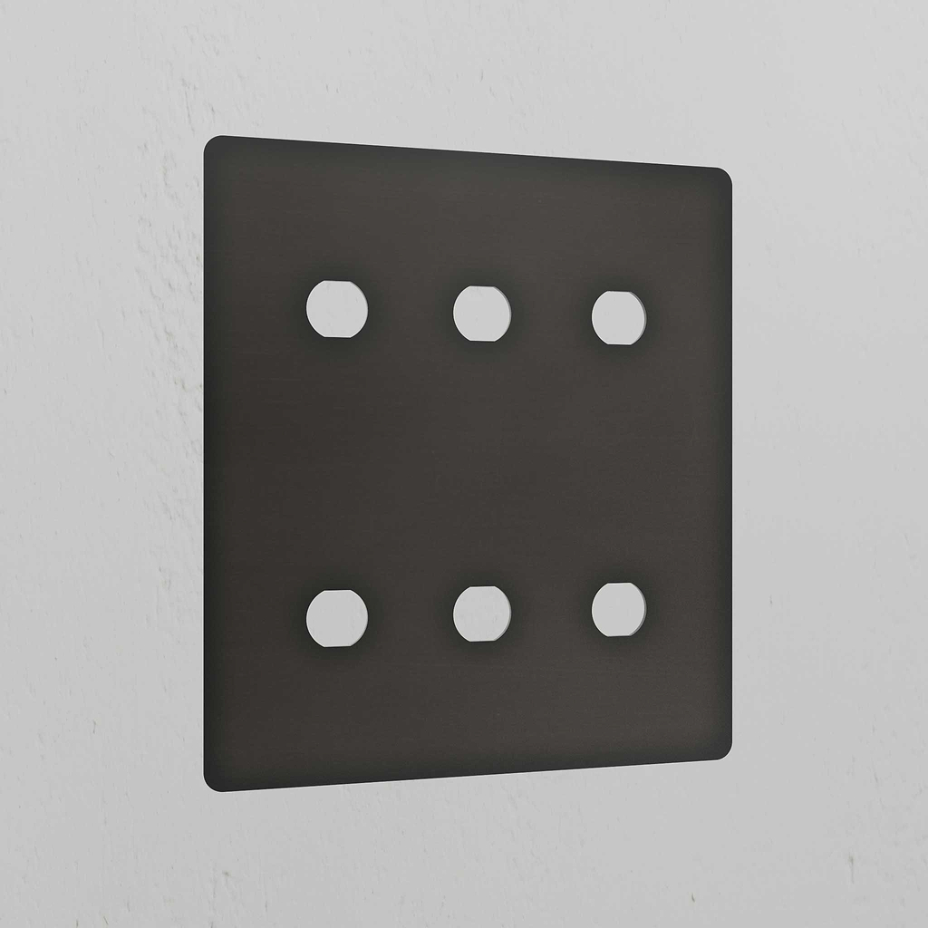 6G Switch Plate - Bronze