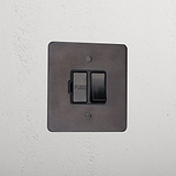 Bronze Designer Switched Fused Spur Black