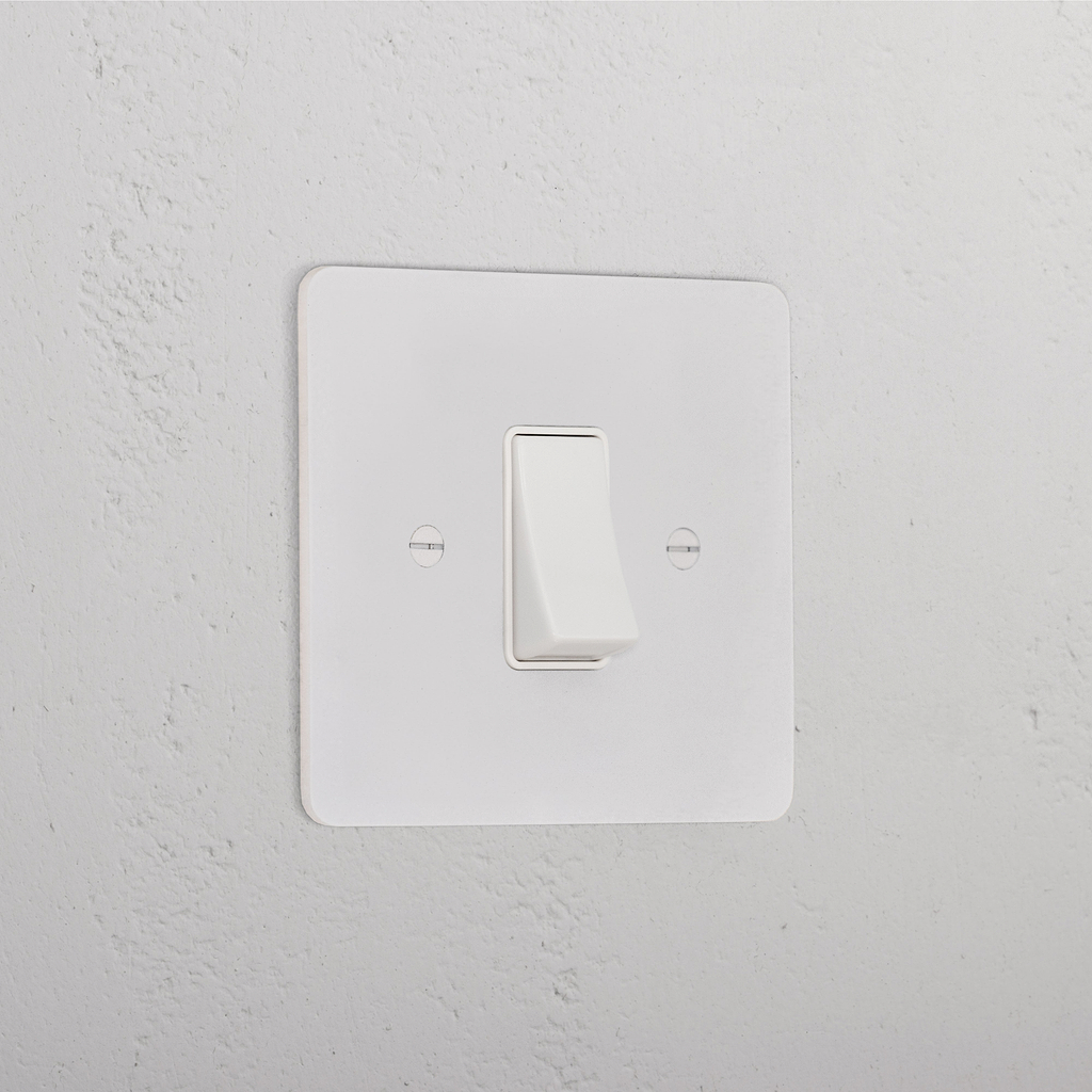 45A Cooker Switch _ Paintable White