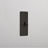 1G Architrave Two Way Toggle Switch - Bronze