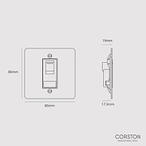 BT Slave Socket - Paintable White