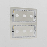 6G Switch Plate - Polished Nickel