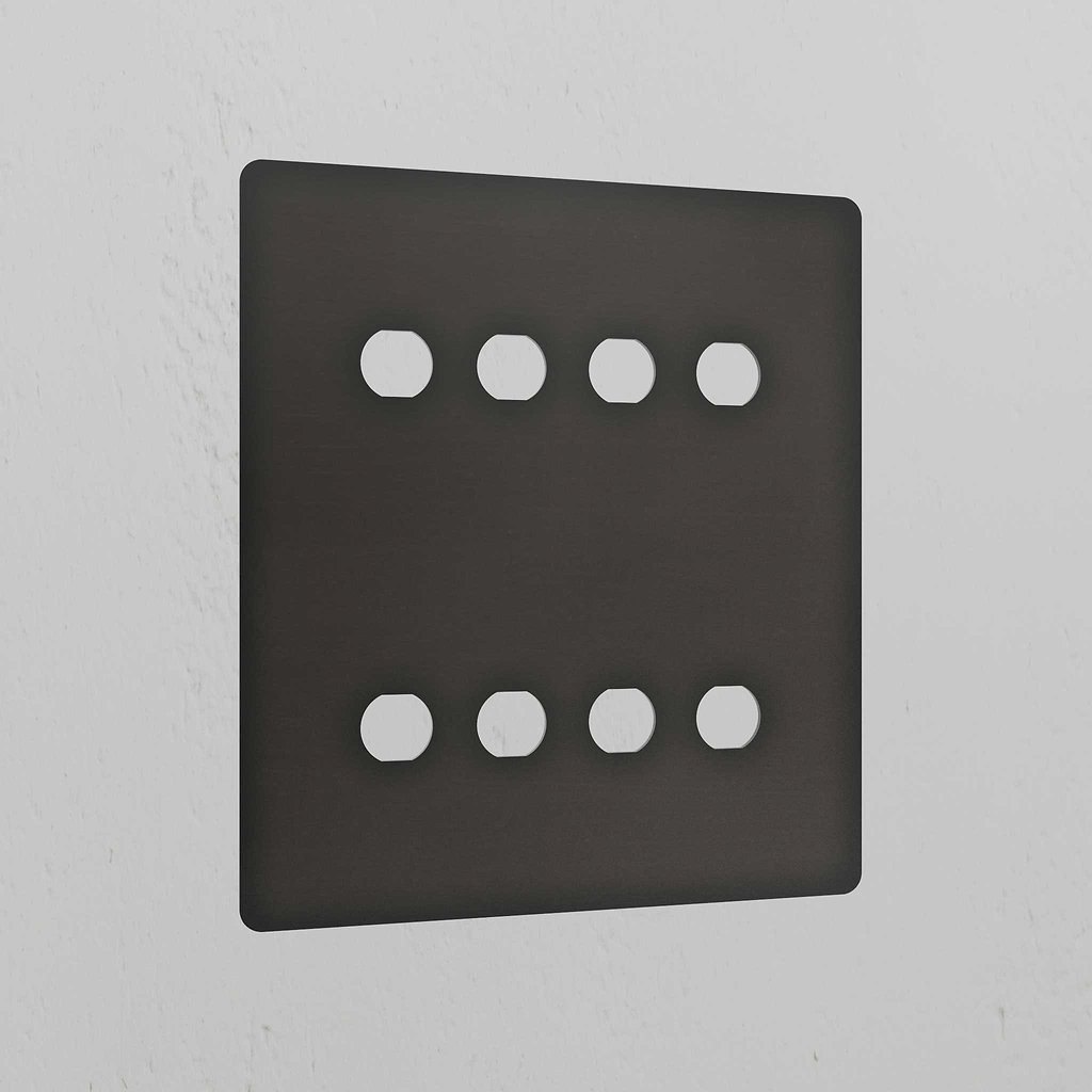 8G Switch Plate - Bronze