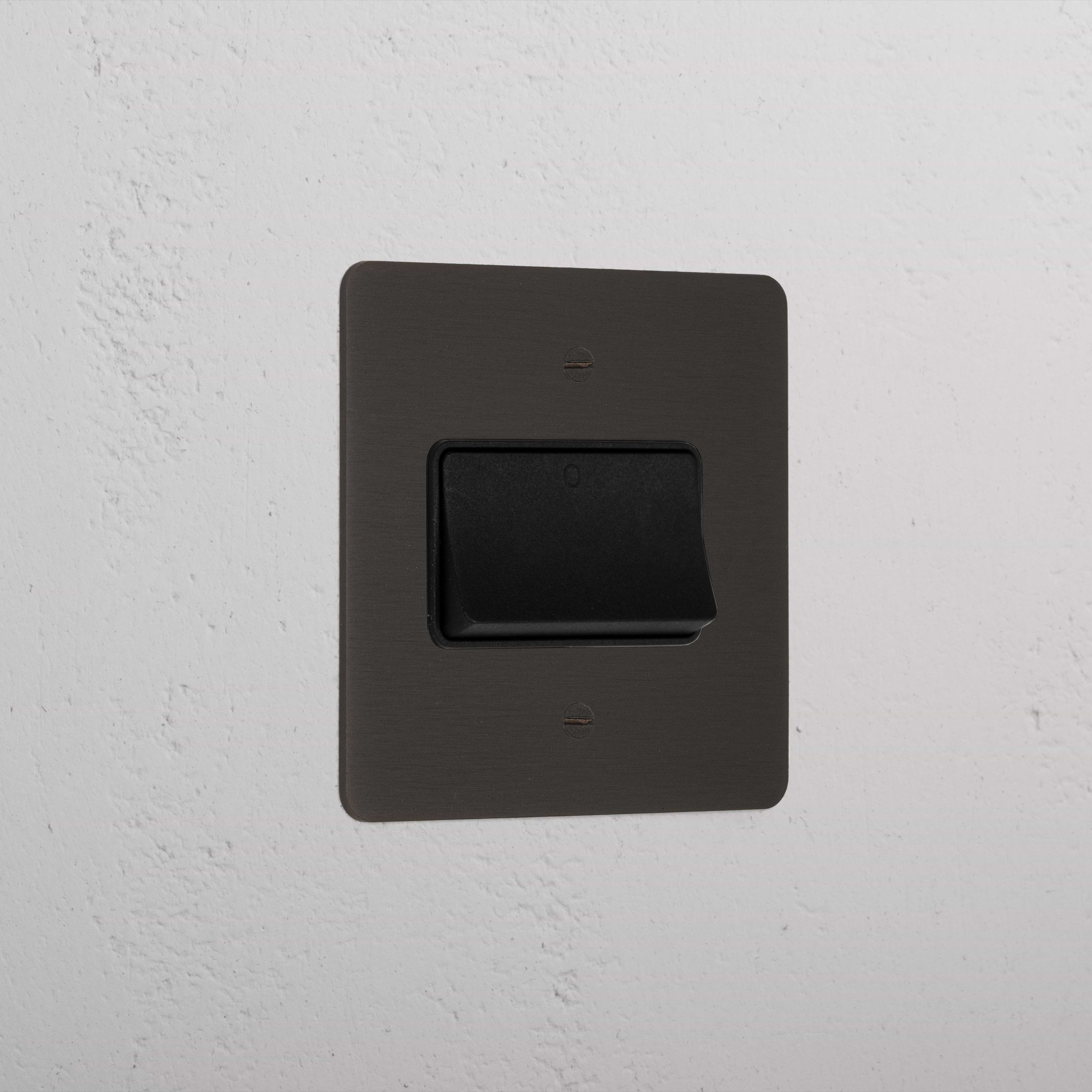 Bronze Fan Isolator Luxury Switch Black