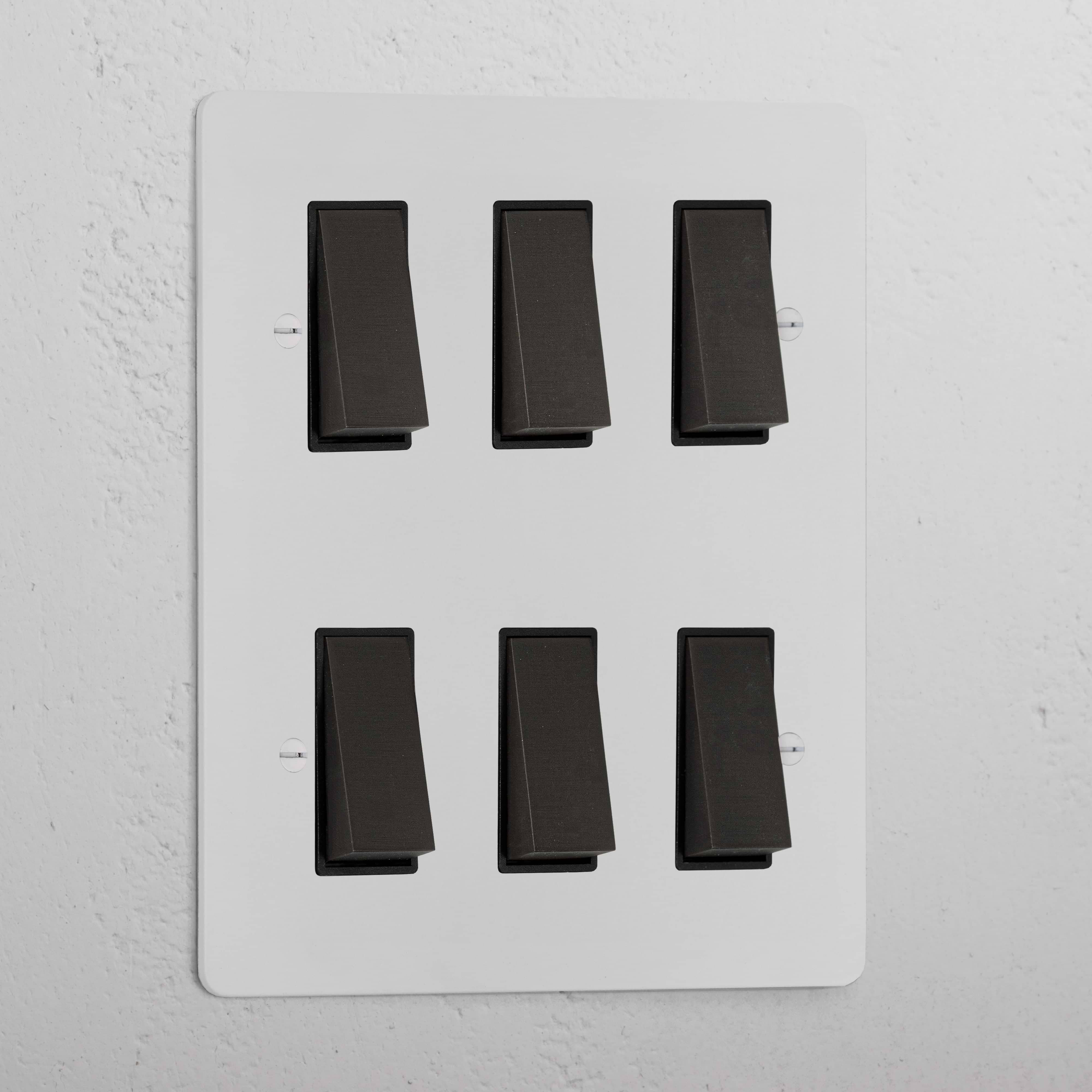 6G Two Way Rocker Switch | Paintable Bronze Black – Corston Trading LLC