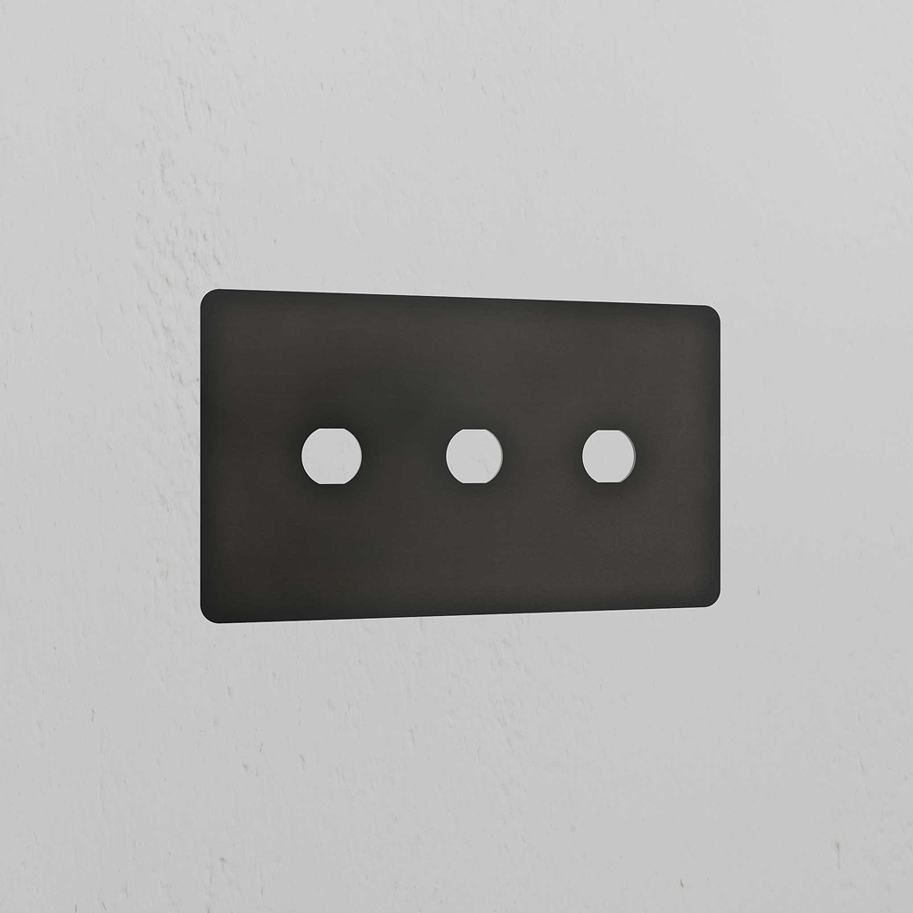 3G Switch Plate - Bronze