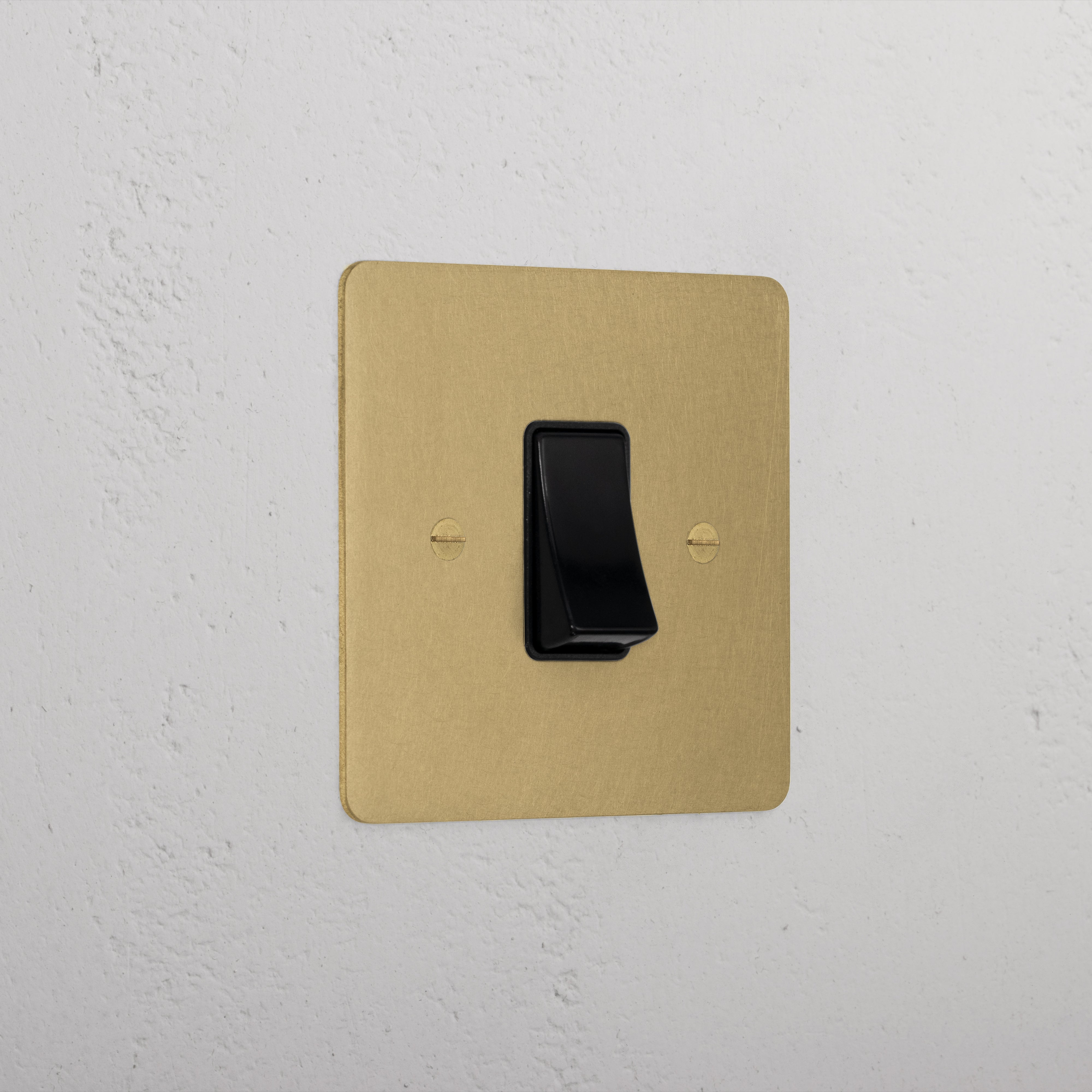 Interior Antique Brass 45A Cooker Switch Black