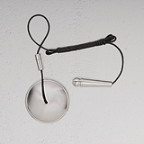 Bathroom Pull Switch - Polished Nickel Pre-Assembled