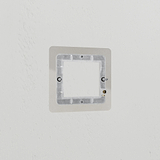 1G 50mm Module Plate - Polished Nickel