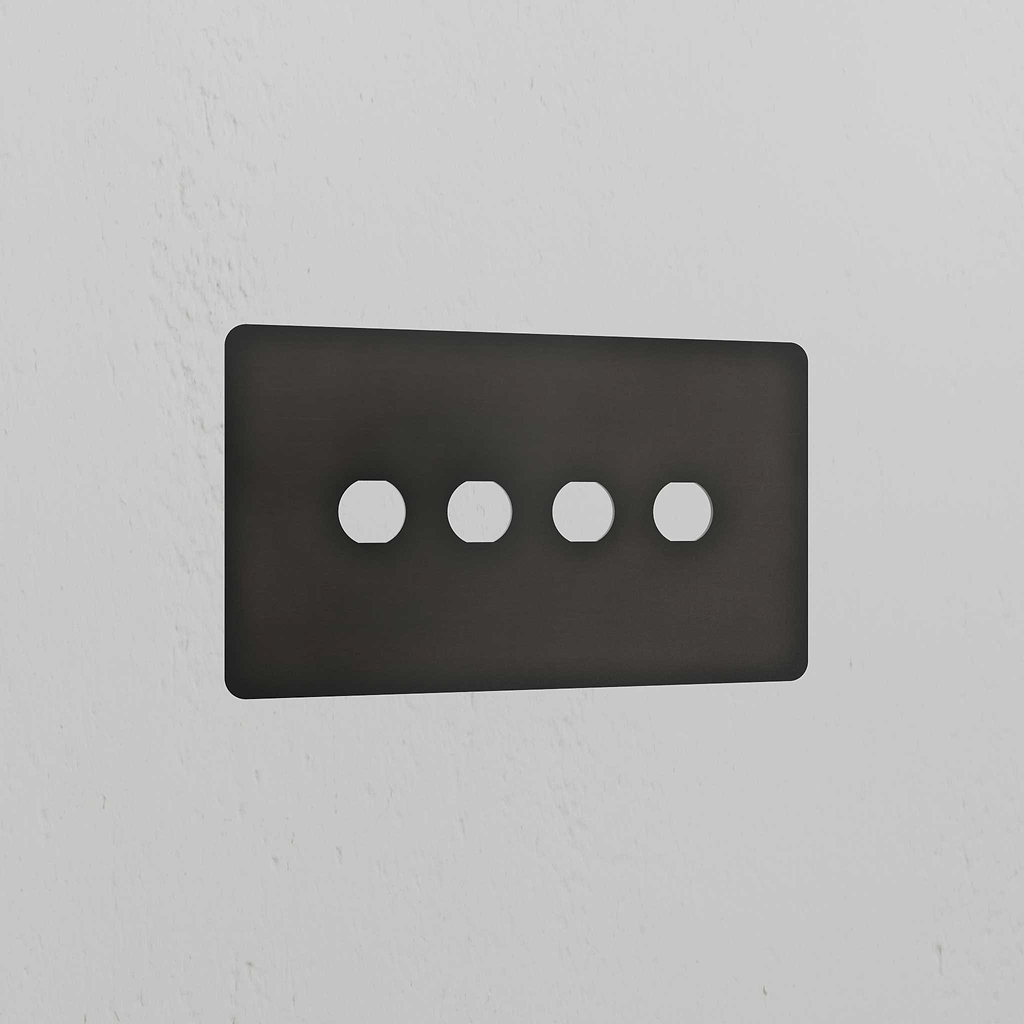 4G Switch Plate - Bronze