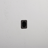 Regent Recessed Edge Pull - Bronze