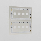 8G Switch Plate - Polished Nickel