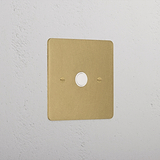 Flex Outlet - Antique Brass White