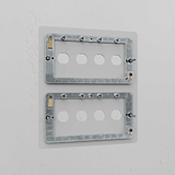 8G Switch Plate - Clear