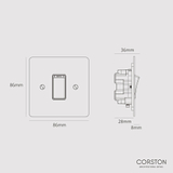 45A Cooker Switch - Bronze Black