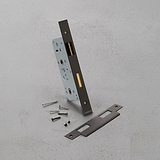 Bathroom Mortice Lock 60mm – Bronze