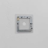1G Switch Plate - Clear