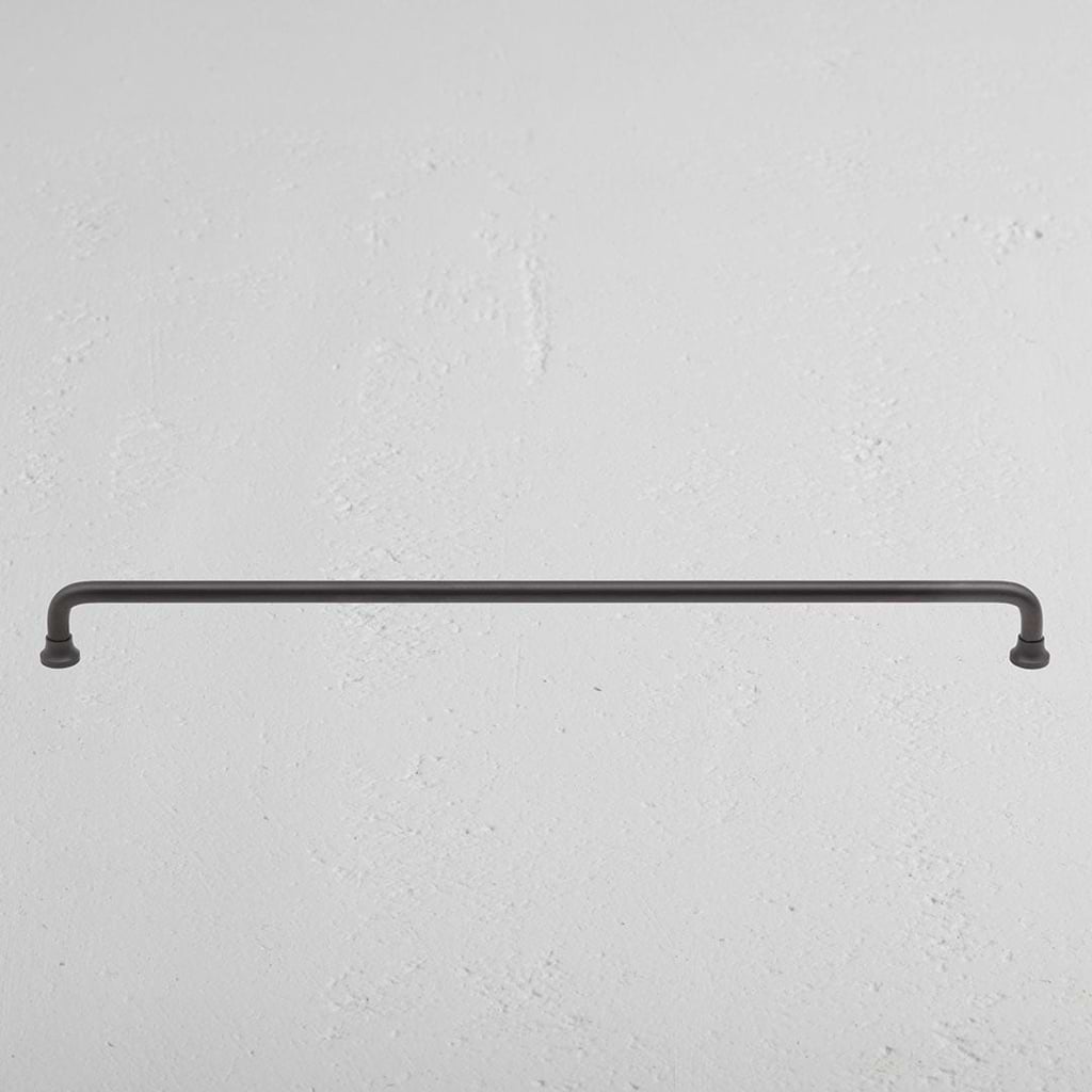 Bronze Sycamore Furniture Handle On White Background