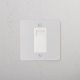 BT Slave Socket - Paintable White