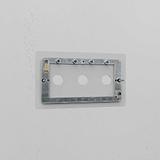 3G Switch Plate - Clear
