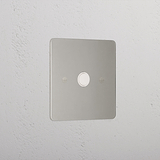 Flex Outlet - Polished Nickel White