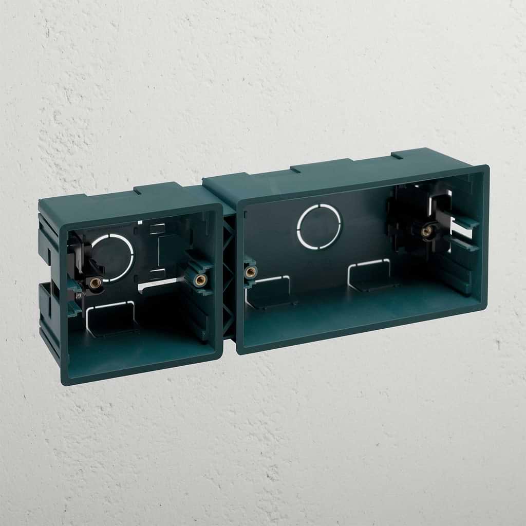 Single + Double Plasterboard Back Box