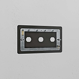 3G Switch Plate - Bronze