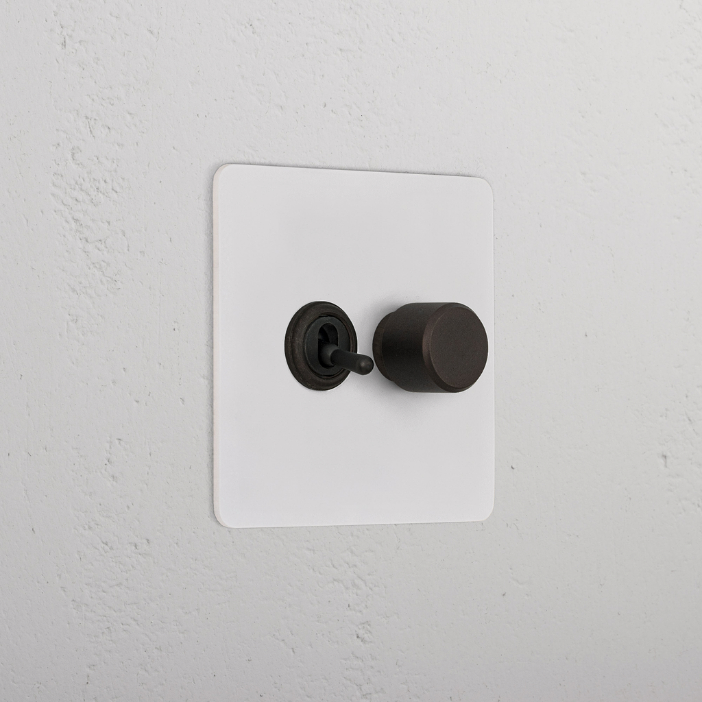 2G Mixed Switch 1T1D _ Paintable Bronze