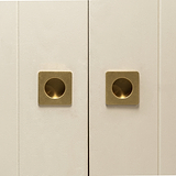 Regent Recessed Small Pull - Antique Brass