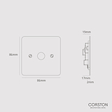 Flex Outlet - Polished Nickel White