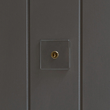1G Smart Retractive Toggle Switch – Clear Antique Brass