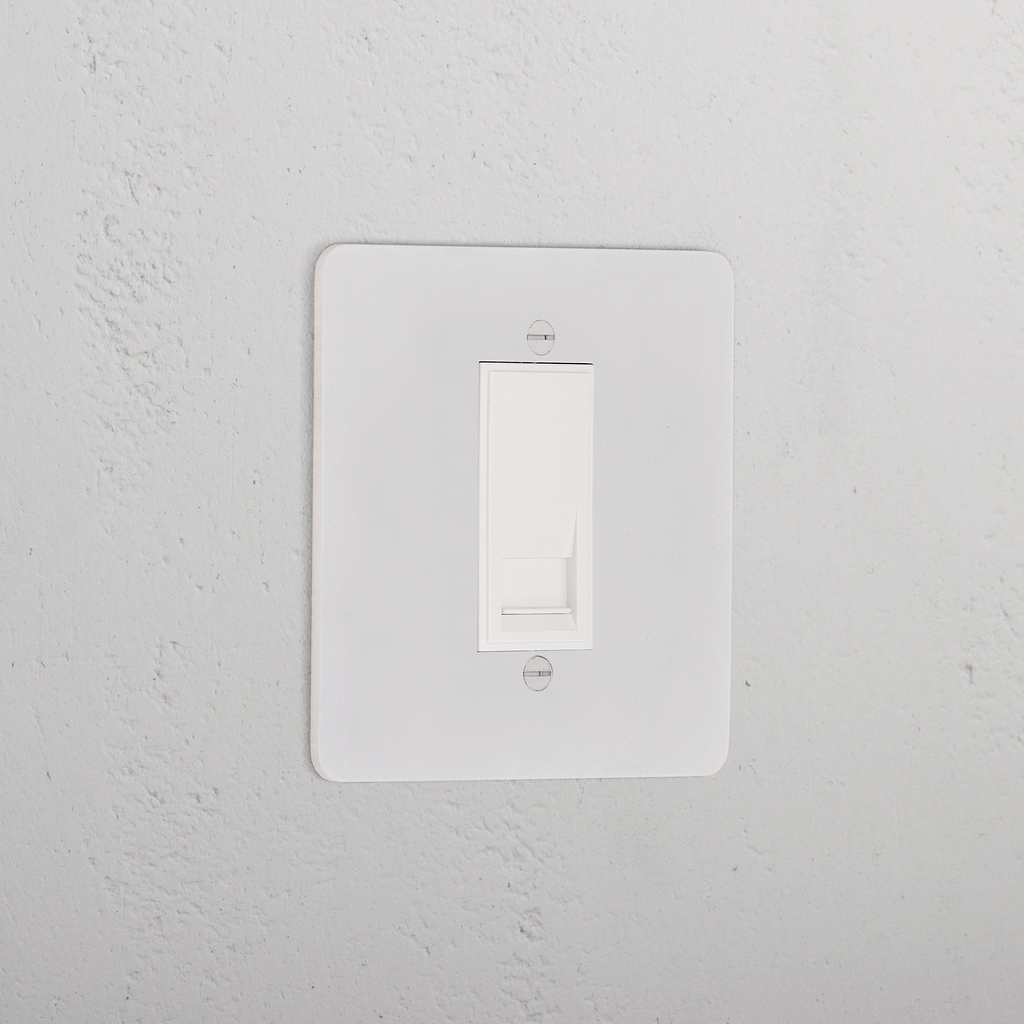 BT Master Socket _ Paintable White