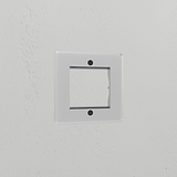 1G 50mm Module Plate - Clear Black