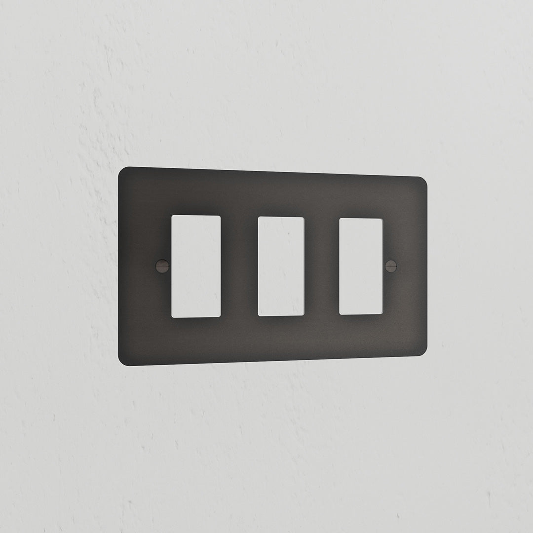 3G Rocker Switch Plate - Bronze