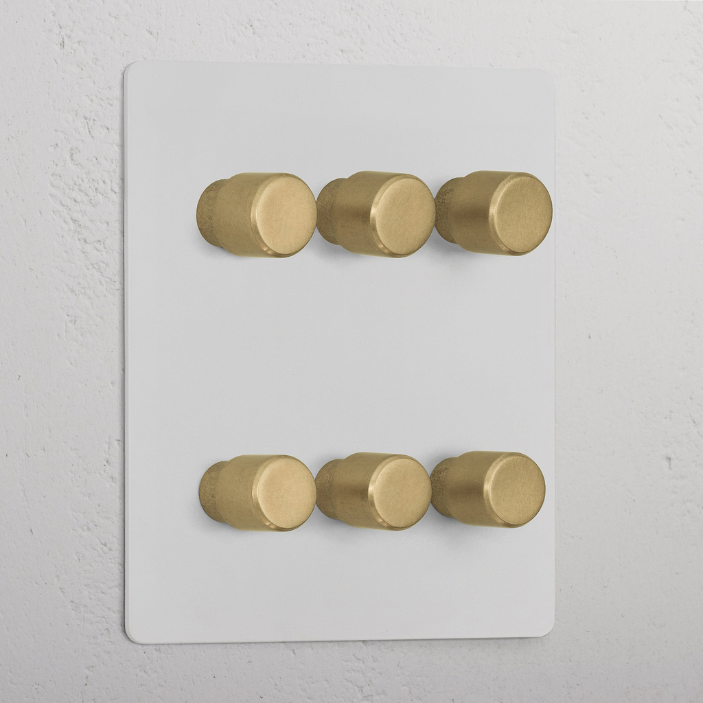 6G Dimmer Switch _ Paintable Antique Brass
