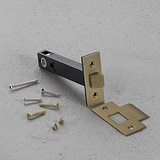 Tubular Latch 100mm – Antique Brass
