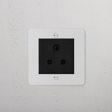 5A Light Socket - Paintable Black