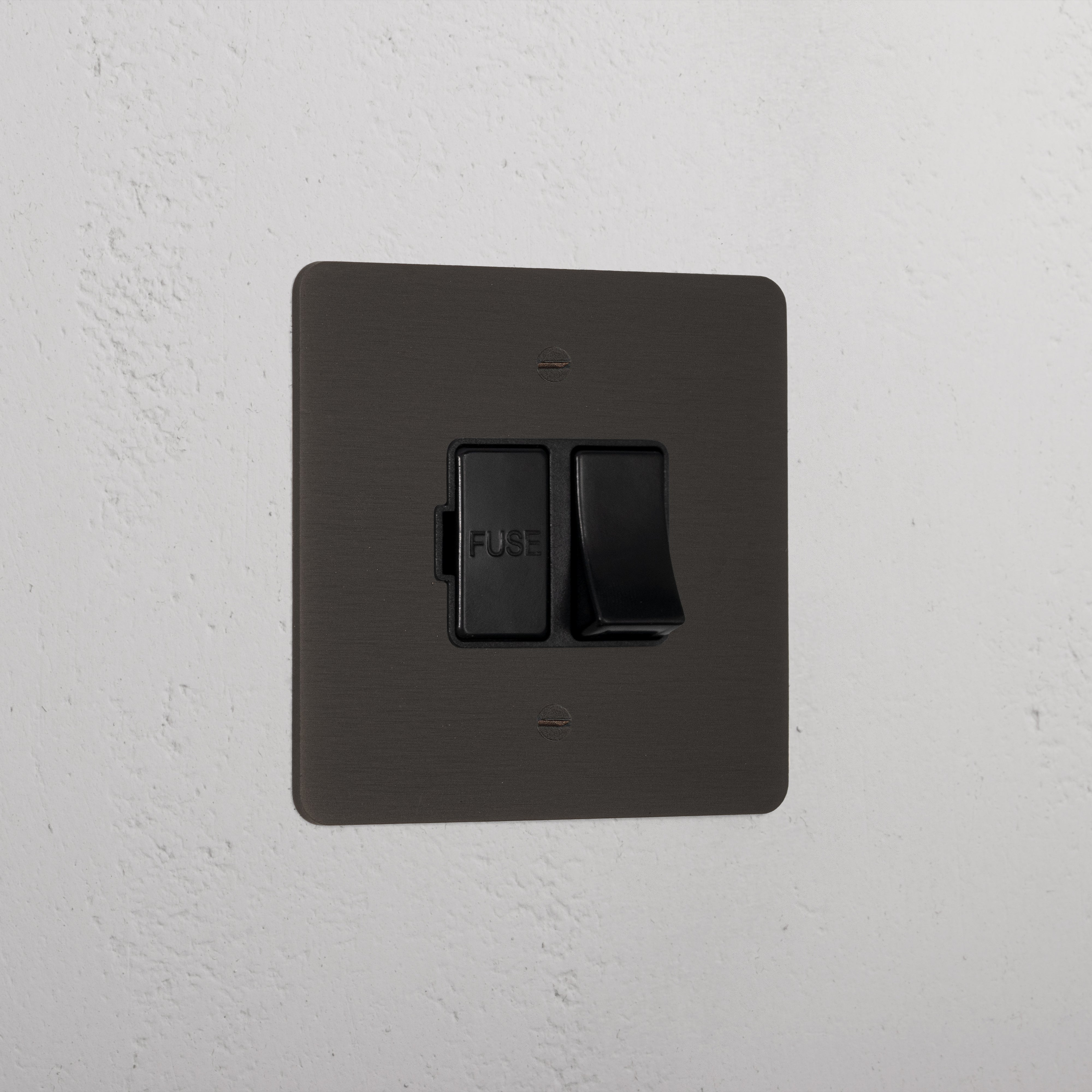 Bronze Designer Switched Fused Spur Black