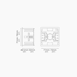 Single Plasterboard Back Box