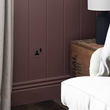 Single Socket UK - Clear Black