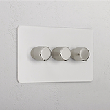 3G Dimmer Switch _ Paintable Polished Nickel