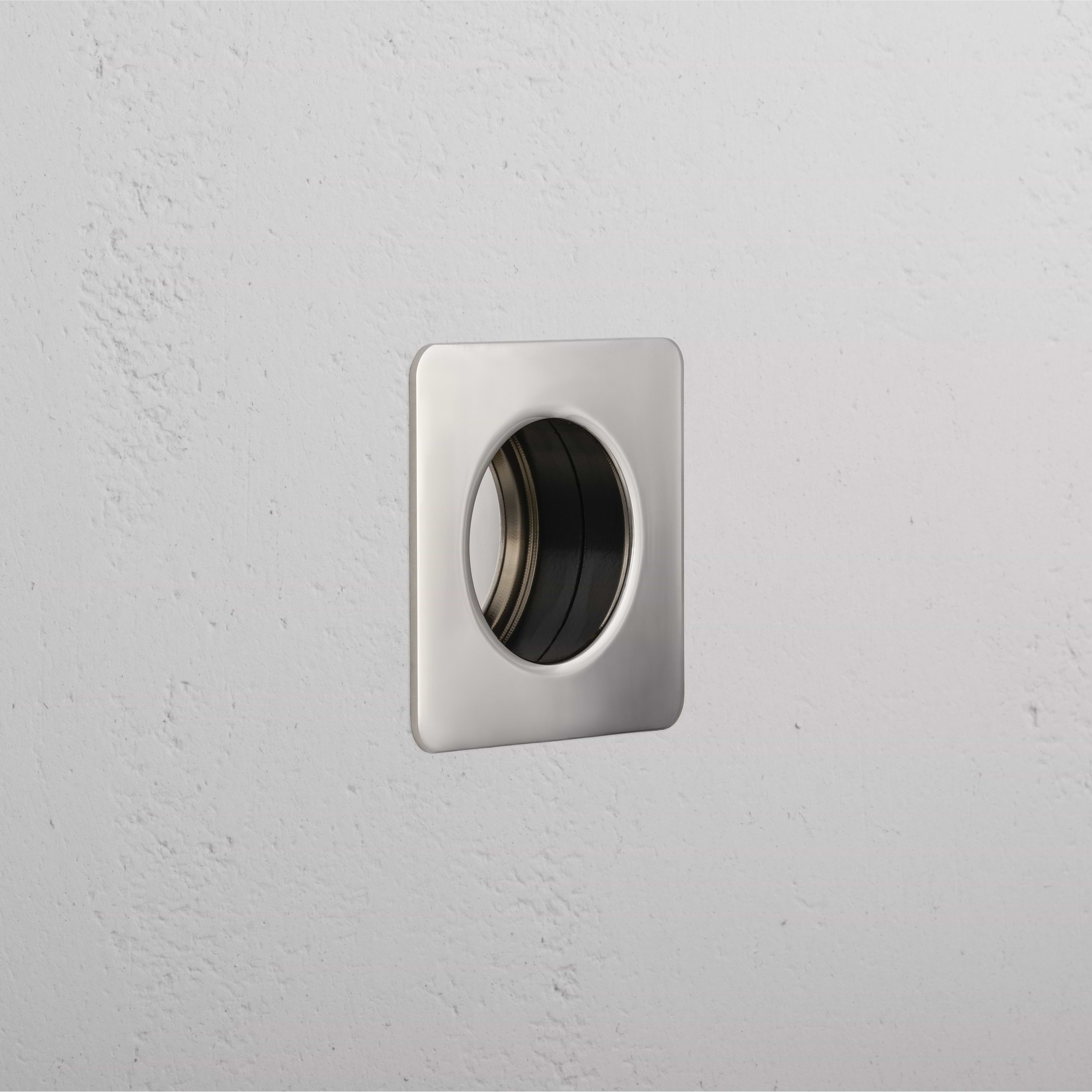 Regent Recessed Small Pull - Polished Nickel 