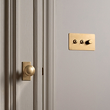 3G Mixed Switch 2T1D - Antique Brass
