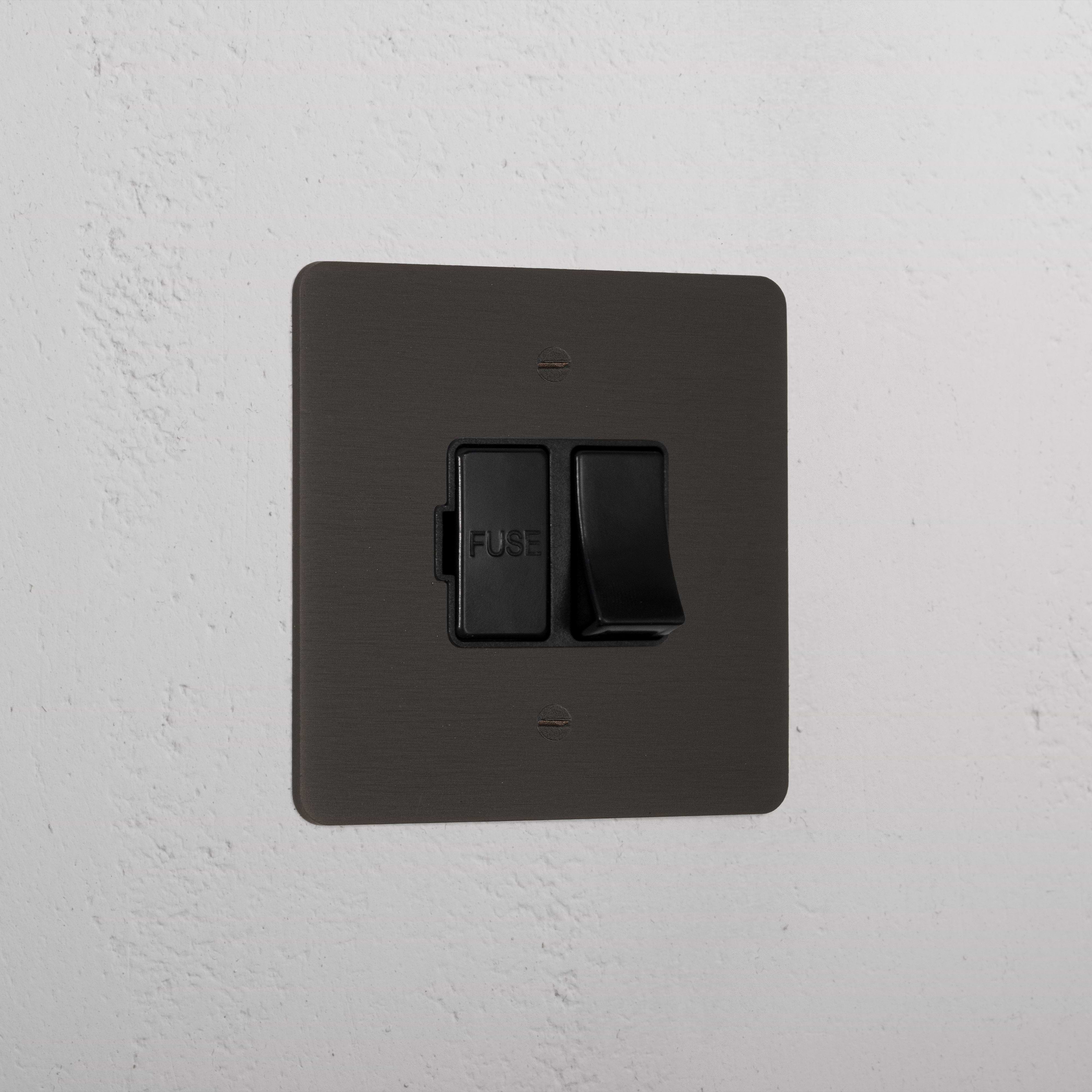 Bronze Designer Switched Fused Spur Black