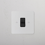 45A Cooker Switch - Paintable Black