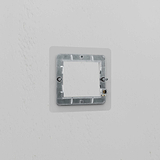 1G 50mm Module Plate - Clear Black