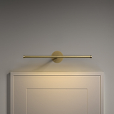 Taylor Picture Light 400mm - Antique Brass