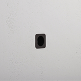 Regent Recessed Edge Pull - Bronze